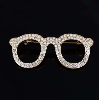 Sunglasses Crystal Rhinestone Brooch/ Hijab Safety Pin